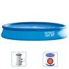 Intex Басейн Easy Set с филтрираща система, 457x84 cм