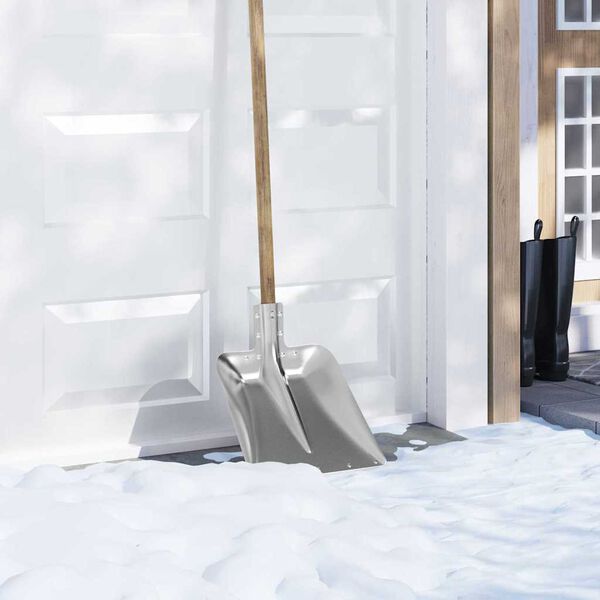 vidaXL Глава на лопата 4 pcs Сребрист 45 x 38 см Алуминий