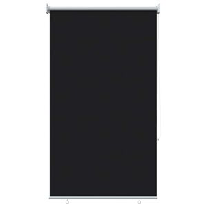 vidaXL Щора за открито с UV защита Черно 85 x 230 см (Ш x В) Полиестер