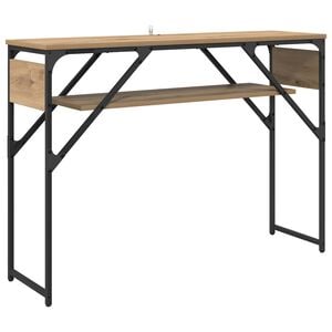 vidaXL Конзолнамаса Дъб Инженерна дървесина 105x30x75см
