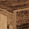 vidaXL Плаващо нощно шкафче от старо дърво 40x32x15 cm