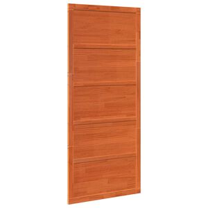 vidaXL Врата за плевня 80 x 2,5 x 208 см Масивна борова дървесина