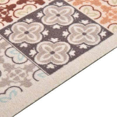 vidaXL Кухненско килимче, перимо, цветна мозайка, 60x300 см