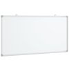 vidaXL Магнитна бяла дъска 60x30x1,7 см алуминий