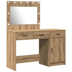 vidaXL Тоалетка 2 бр. Кафяво 40 x 41 x 75 см Инженерна дървесина