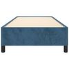 vidaXL Рамка за легло без матрак, тъмносиня, 80x200 см, кадифе