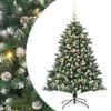 vidaXL С изкуствено коледно дърво Зелен 120 cm