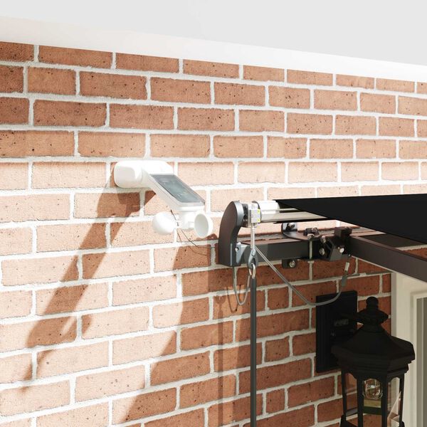 vidaXL Текстил за сенник с Черно 400 &times; 300 cm Полиестер