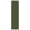 vidaXL Пощенска кутия за пратки Маслинено зелено 44 x 22 x 82 см