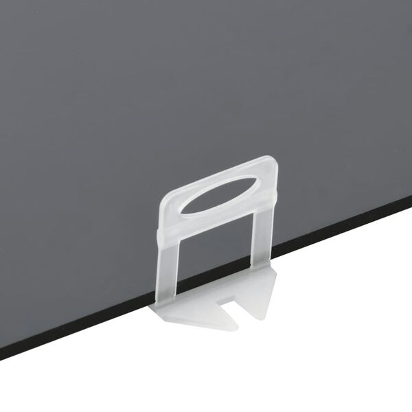 vidaXL Щипки за нивелиране на плочки, 2500 бр, 3 мм