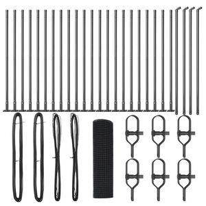 vidaXL Стълб за ограда. Сиво