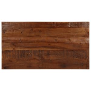 vidaXL Плот за маса 110x50x2,5 см правоъгълен регенерирано дърво масив
