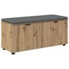 vidaXL Пейка за коридор Артизан Дъб 100 x 38 x 46 см