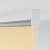 vidaXL Ролкова щора Blackout Бежова 125x150 cm Ширина на плата 121,6cm