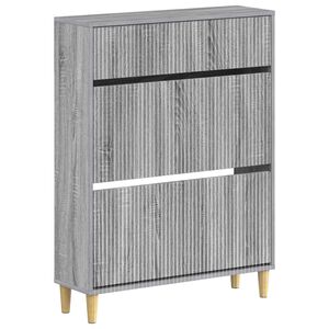 vidaXL Шкаф за обувки ARNHEM 78 x 24 x 103 см Инженерна дървесина