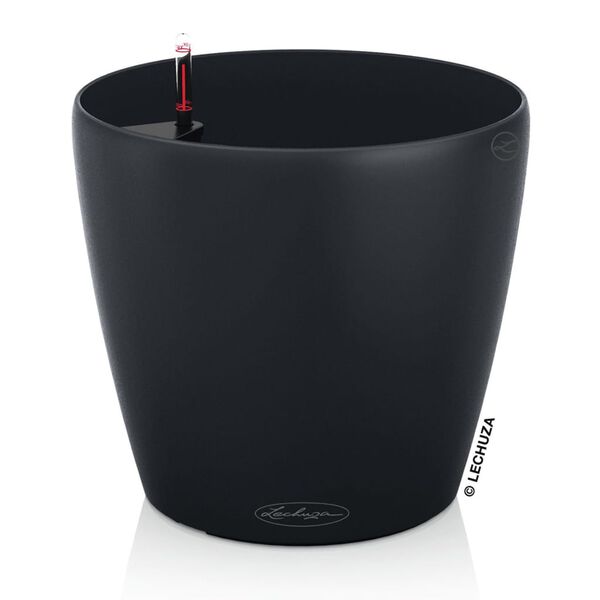 LECHUZA Плантер CLASSICO Color 18 ALL-IN-ONE, шисти