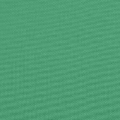 vidaXL Палетна възглавница, зелена, 50x40x12 см, текстил