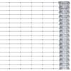 vidaXL Градинска ограда, поцинкована стомана, 50x0,8 м, сребриста