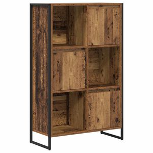 vidaXL Шкаф за книги 68 x 30 x 108.5 см Инженерна дървесина
