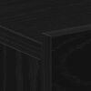vidaXL Нощни шкафчета с 2 места, черен дъб, 40x32x15 см, инженерно дърво