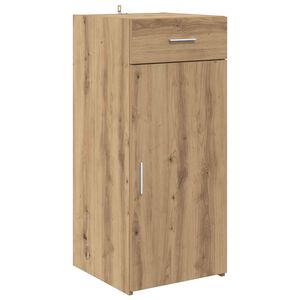 vidaXL Шкаф за съхранение Артизан Дъб 40 x 42,5 x 93 см
