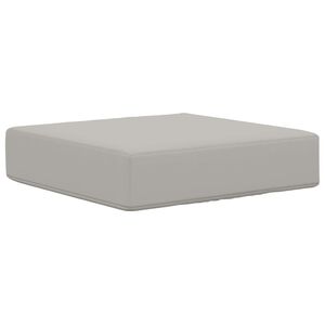 vidaXL Възглавница за открито седалка Сив 40 x 40 x 8 см