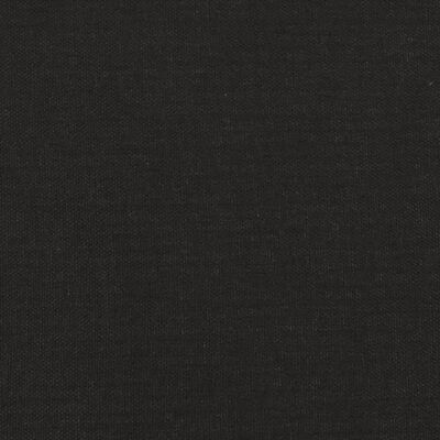 vidaXL Пейка, черен, 100x35x41 см, плат