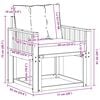 vidaXL Комплект дивани за открито Солидно акациево дърво и текстилена