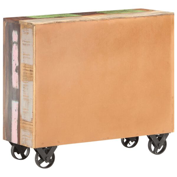 vidaXL Бюфет, 80x30x70 см, регенерирано дърво масив