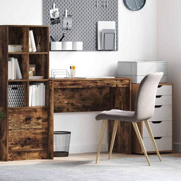 vidaXL Бюро Димян дъб 90 x 40 x 76 см