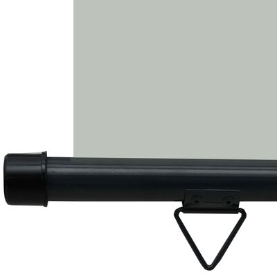 vidaXL Вертикална тента за балкон, 140x250 см, сива
