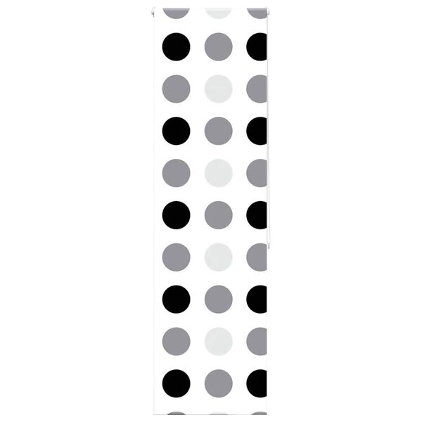 vidaXL Ролетна щора за баня 70x240 см Ширина на плата 66 см