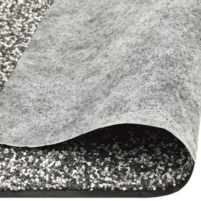vidaXL Каменна облицовка, сива, 500x40 см