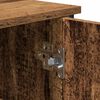 vidaXL Служебен шкаф Старо дърво 100 x 35 x 75 см