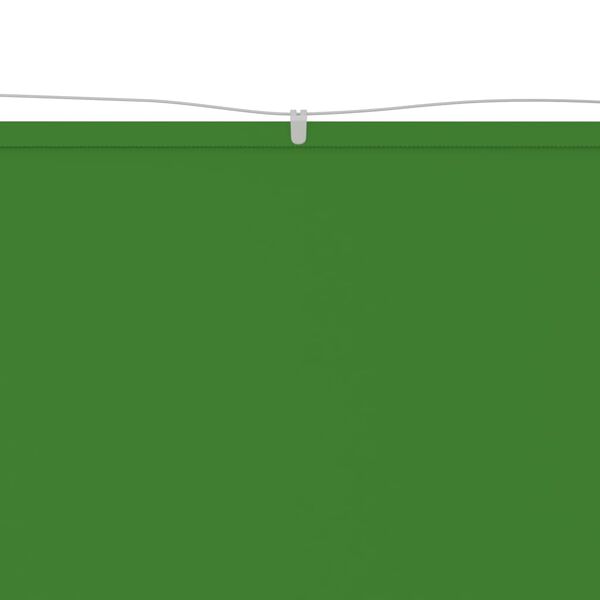 vidaXL Вертикален сенник, светлозелен, 250x420 см, оксфорд плат