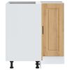 vidaXL Кухненски ъглов шкаф Porto, дъб артизан, инженерно дърво