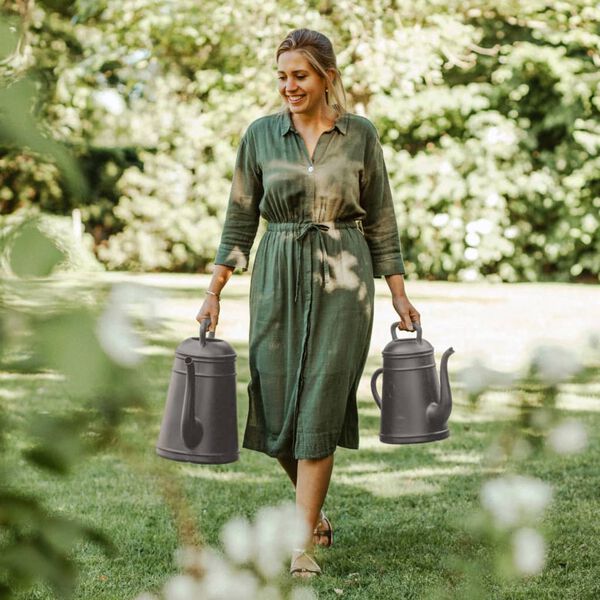 Capi Лейка "Xala Lungo" 12 л шисти сиво