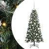 vidaXL С изкуствено коледно дърво Зелено 120 cm