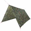 vidaXL Брезент за къмпинг, камуфлаж, 451x420 см, водоустойчив