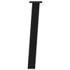 vidaXL Крака за конзолна маса, 4 бр., черни, 72 см, стомана