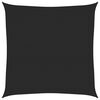 vidaXL Платно-сенник, 160 г/м&sup2;, черно, 6x6 м, HDPE