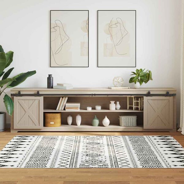 vidaXL Комплект плъзгащи се врати за шкафове 244 см въглеродна стомана