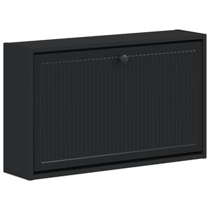 vidaXL Стенно шкафче за обувки EDE 71 x 17 x 43 см Инженерна дървесина