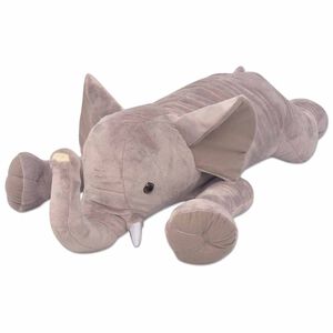vidaXL Плюшена играчка слонче XXL 95 см
