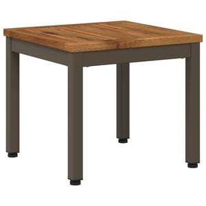 vidaXL Масичка за кафе Естествено и кафяво 40 x 40,5 x 36 см