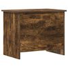 vidaXL Складов сандък Опушен дъб 60 x 40 x 50 cm Инженерна дървесина