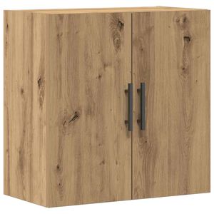 vidaXL Стенен шкаф 60 x 31,5 x 60 см Инженерна дървесина Дъб