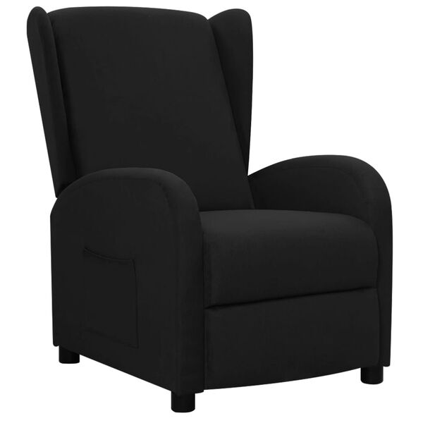 vidaXL Наклоняем стол, черен, текстил