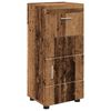 vidaXL Комплект шкафове за баня TULUM Старо дърво 37 x 31,5 x 82 см