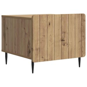 vidaXL Масичка за кафе Дъб артизан 49 x 50 x 42 см Инженерна дървесина